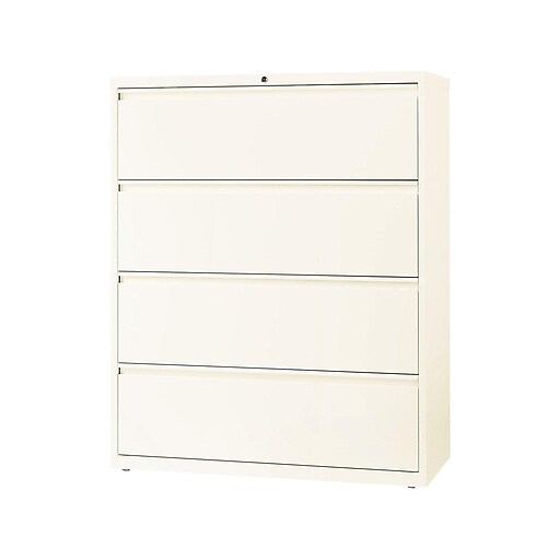 Shop Staples For Hirsh Hl10000 Lateral File 4 Drawer Cloud 42 W
