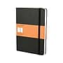 Moleskine Classic 1-Subject Professional Notebook, 7.5" x 10", Narrow Ruled, 96 Sheets, Black (323067)~#|#~sp42801556_sc7