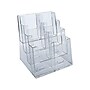 Azar Brochure Holder, 9.25" x 13.25", Vertical, Table Top, Clear, Plastic (252377)~#|#~sp42802077_sc7