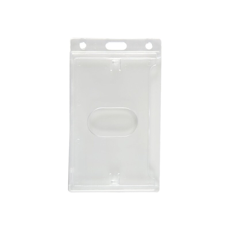 IDville ID Badge Holders, Clear, 50/Pack (134664931) image 1