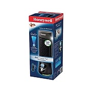 Honeywell QuietSet 12.99"H 4 Speed Tower Fan, Black (HTF210B)