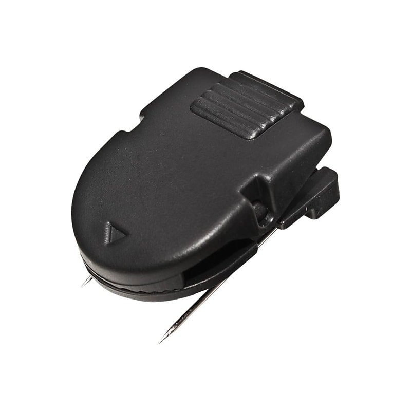 Advantus Fabric Panel Wall Cubicle Clips, Black, 50/Box (AVT75345) image 1