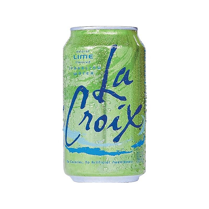 LaCroix Lime Sparkling Water, 12 Oz., 24/Carton (NAV40125) image 1