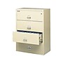 FireKing Classic 4-Drawer Lateral File Cabinet, Fire Resistant, Letter/Legal, Beige, 37.5"W INSIDE (4-3822-CPA)~#|#~sp42803466_sc7