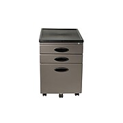 Hon Brigade 3 Drawer Mobile Pedestal File Charcoal Letter 15 W H33720rs At Staples