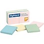 Highland Notes, 3" x 3", Assorted Collection, 100 Sheet/Pad, 12 Pads/Pack (6549A)~#|#~sp42803487_sc7