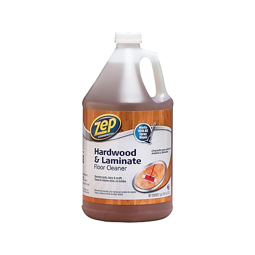 Zep Hardwood & Laminate Finish, Unscented, 128 Oz. (ZUHLF128) at Staples