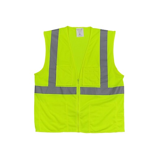 Protective Industrial Products High Visibility Sleeveless Safety Vest