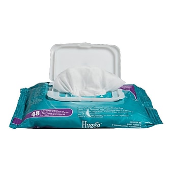 Hygea Flushable Wipes, Floral, 48 Wipes/Pack 12 Packs/Case (A500F48)