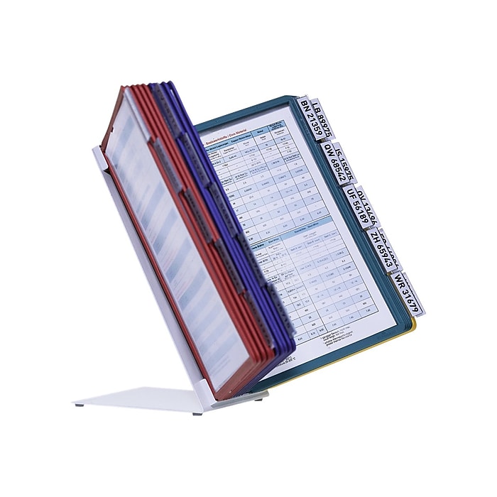 小物 AtLast STOLE Durable VARIO Desk System 20 Document Holder, 8.5