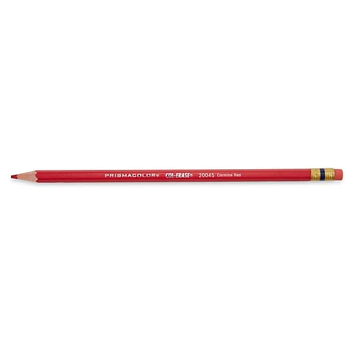 Prismacolor Premier Col-Erase Colored Pencils, Red, Dozen (20045