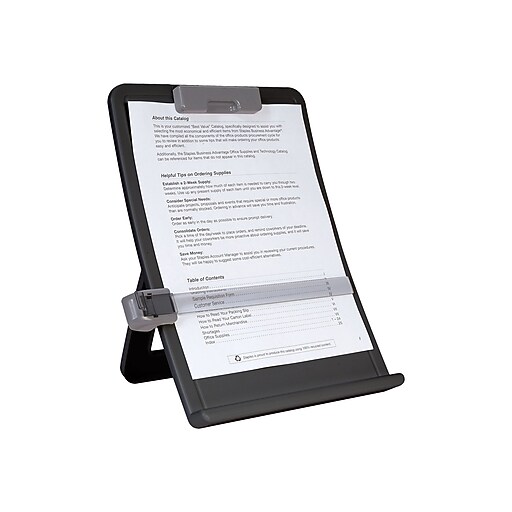 Staples 35078CC Curved Desktop Copyholder at Staples