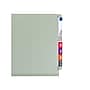 Smead End Tab Pressboard Classification Folders with SafeSHIELD Fasteners, Legal Size, 1 Divider, Gray/Green, 10/Box (29800)~#|#~sp42803747_sc7