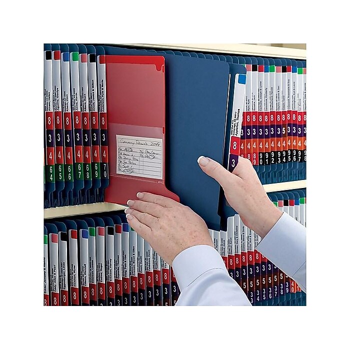 Smead End Tab Pressboard Classification Folders with SafeSHIELD