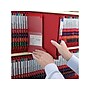 Smead End Tab Pressboard Classification Folders with SafeSHIELD Fasteners, Letter Size, Bright Red, 10/Box (26783)~#|#~sp42803785_sc7
