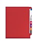 Smead End Tab Pressboard Classification Folders with SafeSHIELD Fasteners, Letter Size, Bright Red, 10/Box (26783)~#|#~sp42803791_sc7