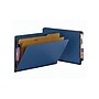 Smead End Tab Pressboard Classification Folders with SafeSHIELD Fasteners, Legal Size, Dark Blue, 10/Box (29784)~#|#~sp42803910_sc7