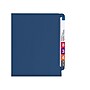 Smead End Tab Pressboard Classification Folders with SafeSHIELD Fasteners, Legal Size, Dark Blue, 10/Box (29784)~#|#~sp42803911_sc7