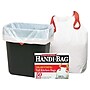 Berry Global Handi-Bag 13 Gallon Trash Bag, 24" x 27.38", Low Density, 0.6 mil, White, 50 Bags/Box (HAB6DK50)~#|#~sp42804127_sc7
