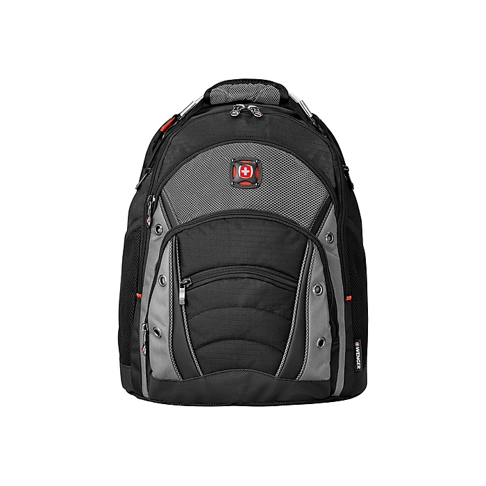 Wenger Synergy Laptop Backpack, Black/Gray (GA-7305-14F00) | Staples