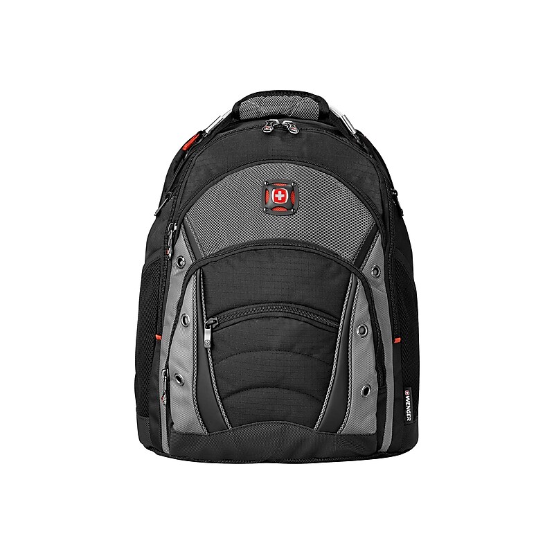 Wenger Synergy Laptop Backpack, Black/Gray (GA-7305-14F00) image 1