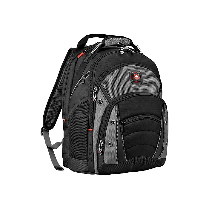 Wenger Synergy Laptop Backpack, Black/Gray (GA-7305-14F00) | Staples