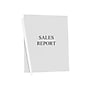 C-Line Slide Locking Report Covers, Letter, Clear with White Bar, 50/Box (32557)~#|#~sp42804469_sc7