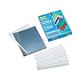 C-Line Slide Locking Report Covers, Letter, Clear with White Bar, 50/Box (32557)~#|#~sp42804470_sc7