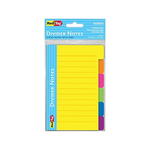 35020 Staples Stickies Tabs 1.06 Wide 48/Pack Assorted Colors 