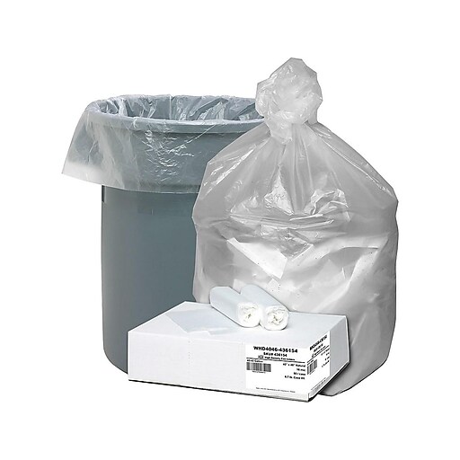 Berry Global Ultra Plus 45 Gallon Industrial Trash Bag, 40" x 48", High