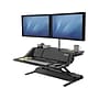 Fellowes Lotus DX Adjustable Monitor Riser, Black (8080301)~#|#~sp42804746_sc7