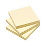 Simply Sticky Notes, 3" x 3", Yellow, 100 Sheets/Pad, 18 Pads/Pack (S-33-YW-18)~#|#~sp42804837_sc7