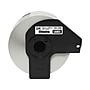 Brother DK-1202 Shipping Paper Labels, 3-9/10" x 2-4/10", Black on White, 300 Labels/Roll (DK-1202)~#|#~sp42804844_sc7