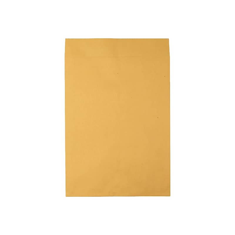 Quality Park Open End Kraft Catalog Envelopes, 15" x 20", Brown Kraft, 25/Box (QUA42355) image 1