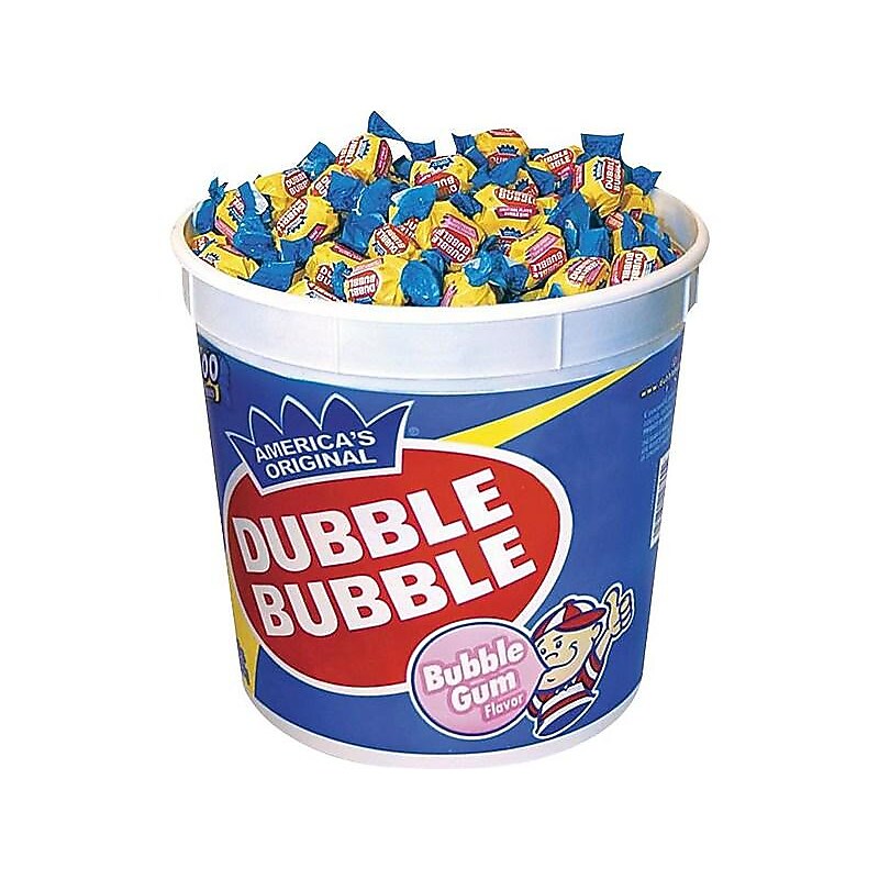 Dubble Bubble Bubble Gum Gum, 47.6 oz., 300 Pieces/Pack (TOO16403) image 1