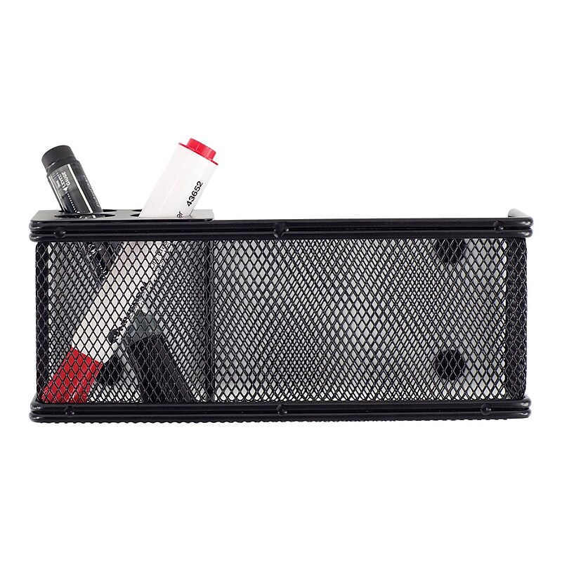 Safco Onyx Accessories Holder, Black (3612BL) image 1