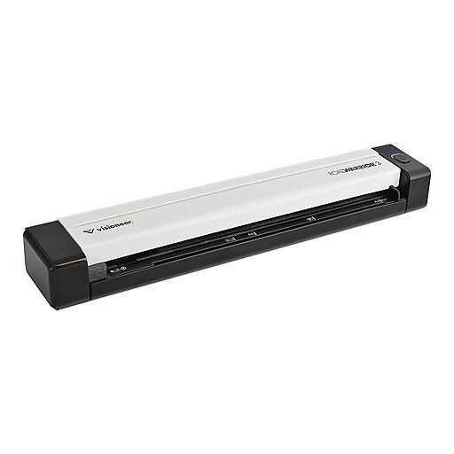 Visioneer RoadWarrior 3 RW3WU Portable Scanner, Black/White Staples