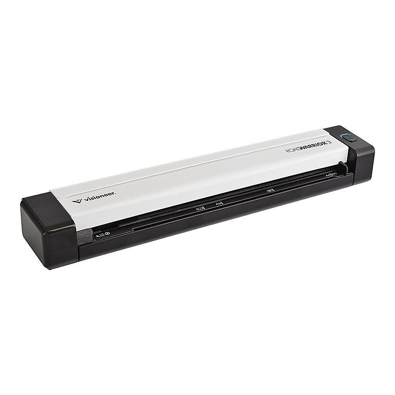 Visioneer RoadWarrior 3 RW3-WU Portable Scanner, Black/White image 1