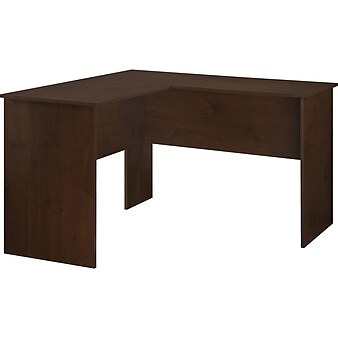 Easy 2 Go 48"W x 48"D Corner Desk, Brown (952543-CC)