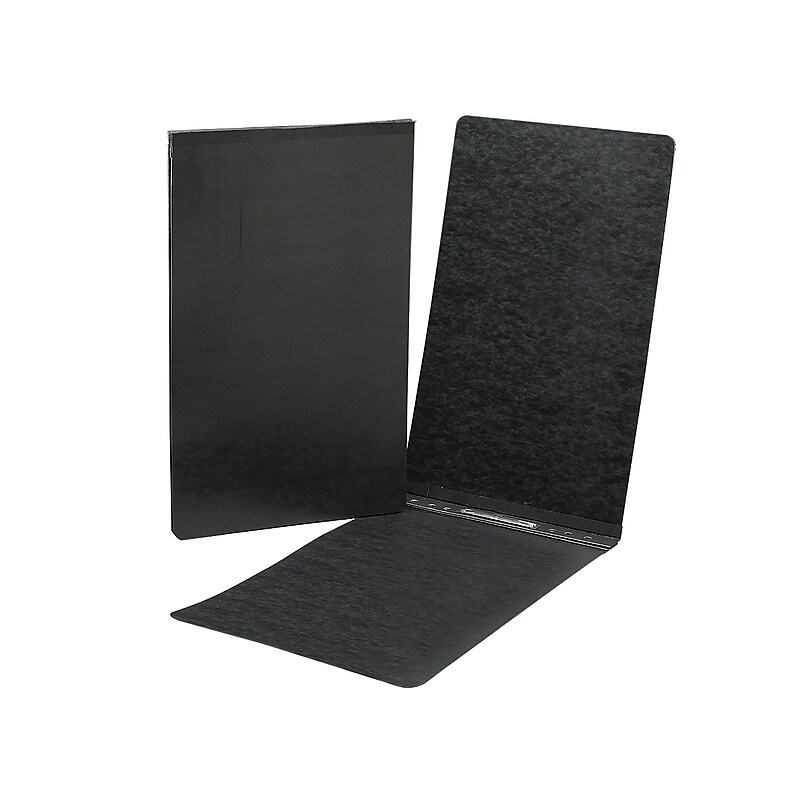 Smead Premium Pressboard 2-Prong Report Cover, Legal Size, Black (81132) image 1