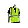 Protective Industrial Products High Visibility Zipper Safety Vest, ANSI Class R2, Lime Yellow, Large (302-0702Z-LY/L)~#|#~sp42829132_sc7