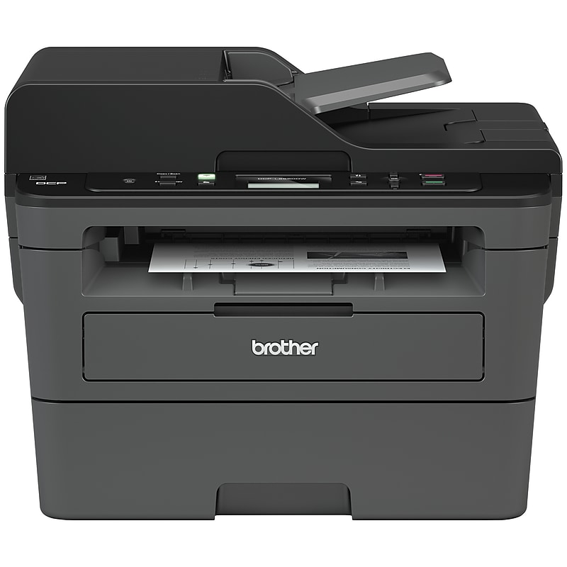 Brother DCP-L2550DW Wireless Monochrome Laser All-In-One Printer, Refurbished image 1