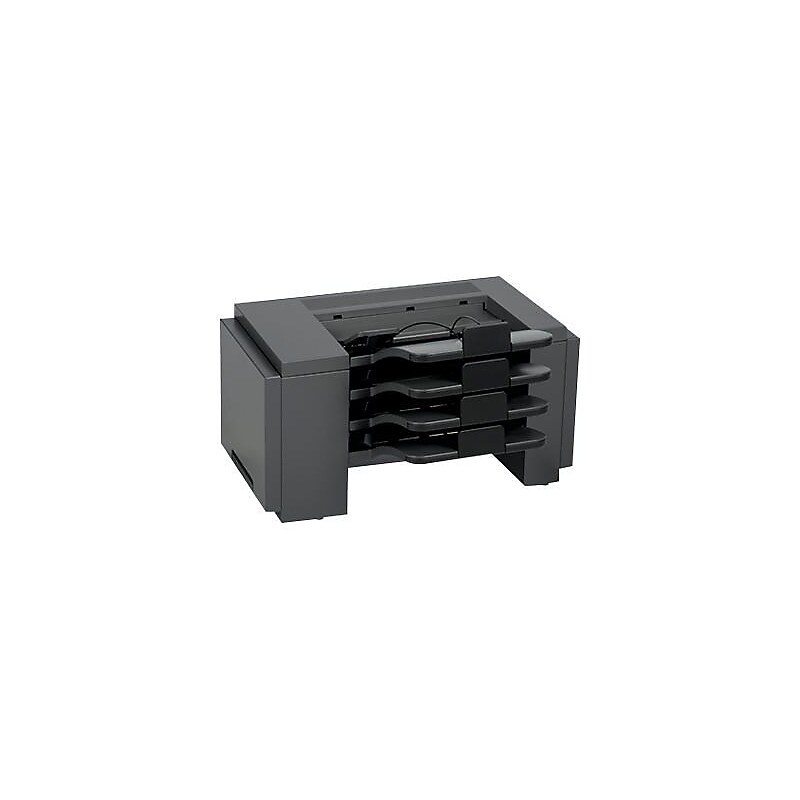 Lexmark 4-Bin Mailbox Media Bin, Black (50G0852) image 1