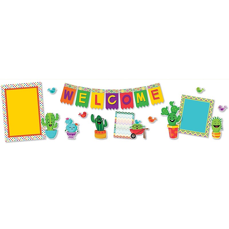 Eureka A Sharp Bunch Welcome Bulletin Board Set, 21 pieces (EU-847544) image 1