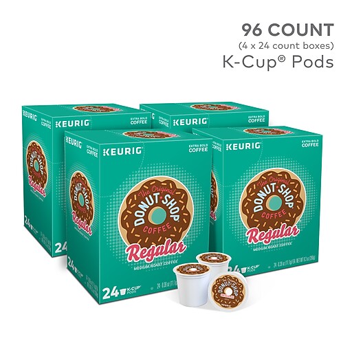 The Original Donut Shop® Coffee, Regular Keurig® KCup® Pods, 0.4 oz