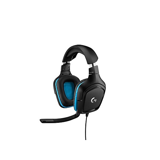 AURICULAR GAMING LOGITECH G432, 7.1, BLACK.