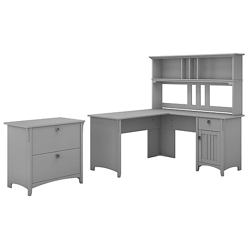 Shop Staples For Bush Furniture Salinas 60w L Shaped Desk With