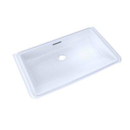 tonです。 Toto Rectangular Undermount Bathroom Sink with CeFiONtect