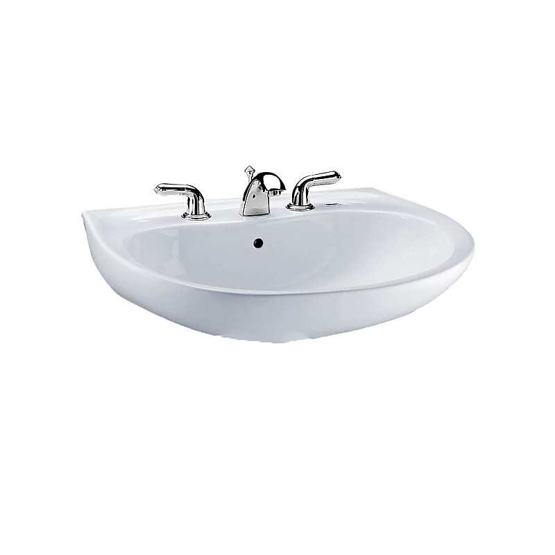 Toto Prominence Pedestal Bathroom Sink, Cotton White (LT242G#01) image 1