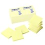Highland Pop-up Notes, 3" x 3", Yellow, 100 Sheet/Pad, 12 Pads/Pack (6549PUY)~#|#~sp4374958_sc7
